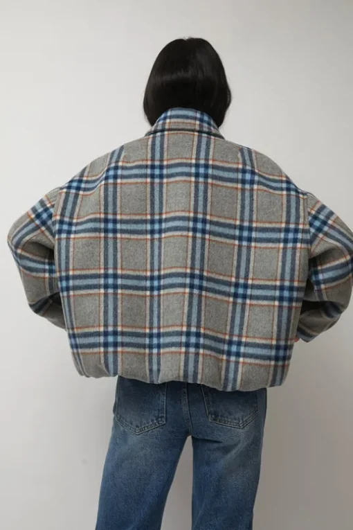 Wicke Bomber in Blue and Rust