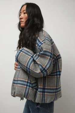 Wicke Bomber in Blue and Rust