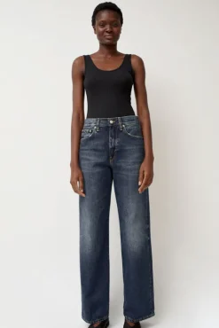 Wide Jean in Highland Blue
