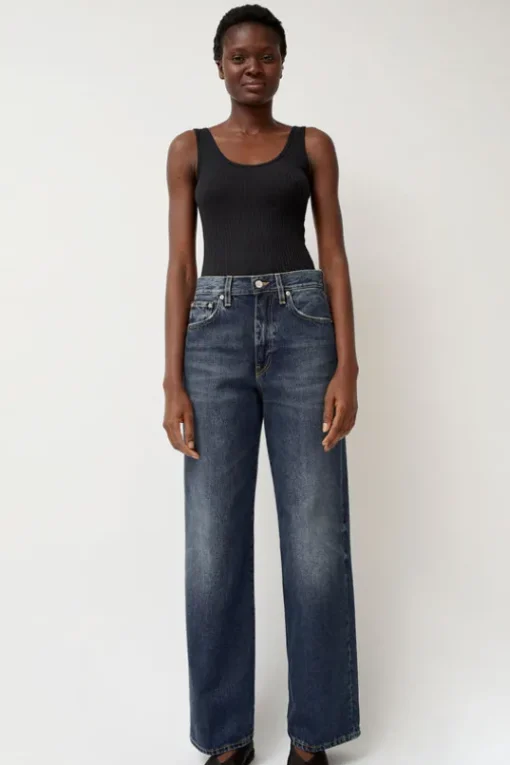 Wide Jean in Highland Blue