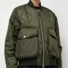 x Lavenham Bomber Jacket in Olive