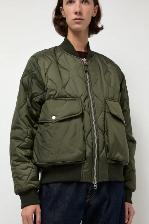 x Lavenham Bomber Jacket in Olive