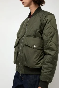 x Lavenham Bomber Jacket in Olive