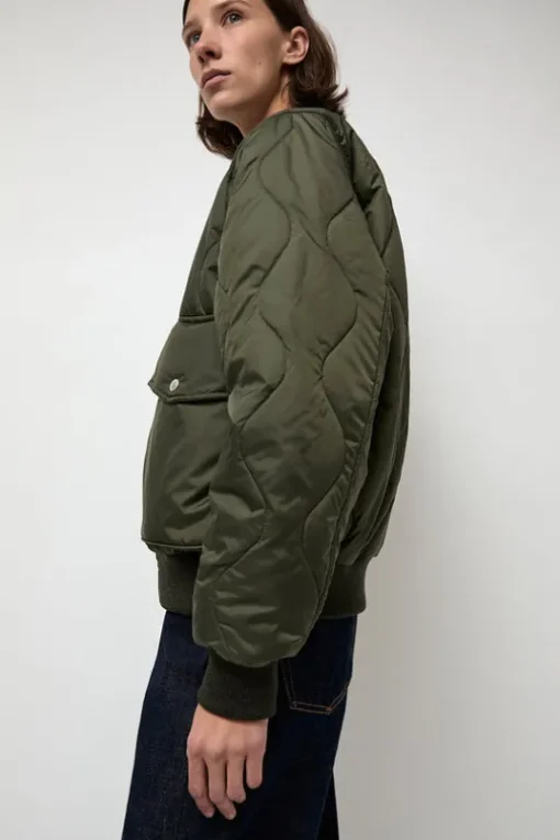 x Lavenham Bomber Jacket in Olive