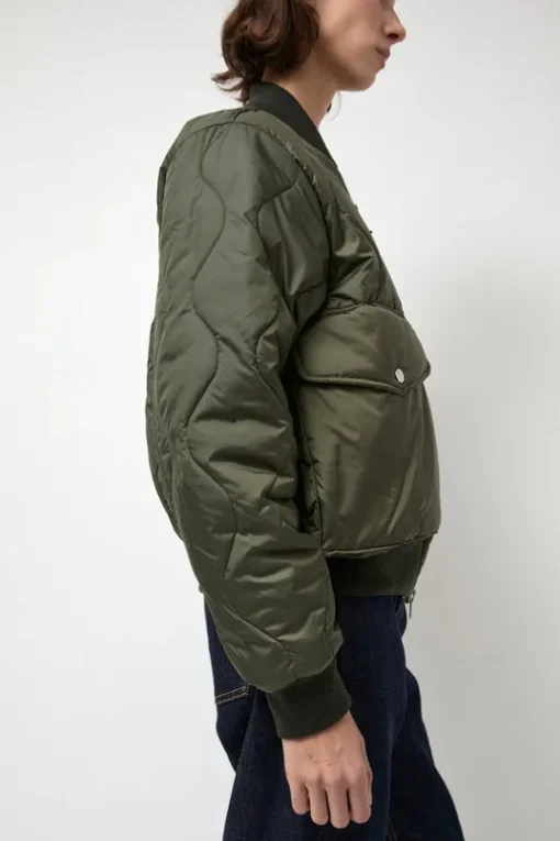 x Lavenham Bomber Jacket in Olive